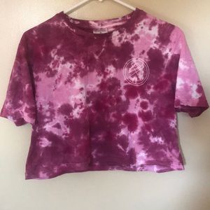 Sand Cloud Pink tie dye Crop Top